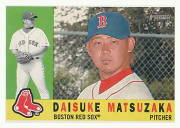 2009 Topps Heritage #439 Daisuke Matsuzaka Front