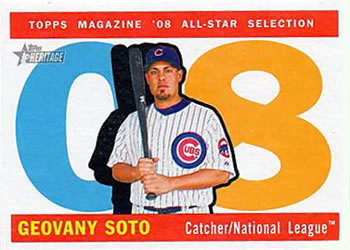 2009 Topps Heritage #496 Geovany Soto Front