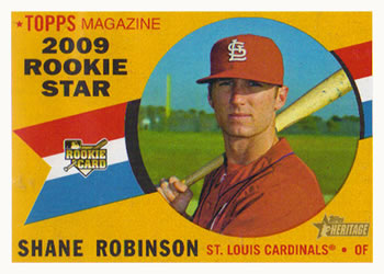 2009 Topps Heritage #501 Shane Robinson Front