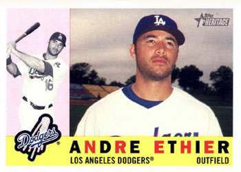 2009 Topps Heritage #5 Andre Ethier Front