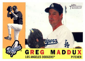 2009 Topps Heritage #62 Greg Maddux Front