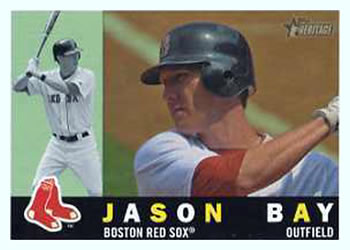 2009 Topps Heritage #702 Jason Bay Front