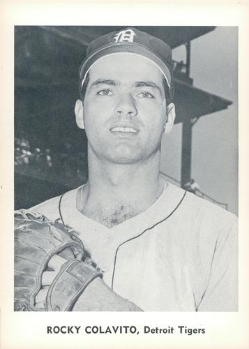 1960 Jay Publishing Detroit Tigers  #NNO Rocky Colavito Front