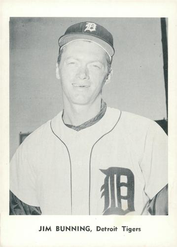 1961 Jay Publishing Detroit Tigers #NNO Jim Bunning Front