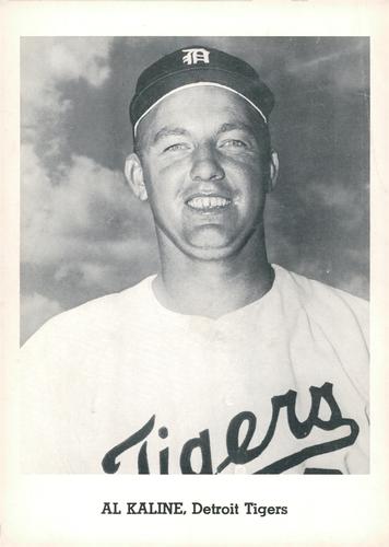 1962 Jay Publishing Detroit Tigers 5x7 Photos #NNO Al Kaline Front
