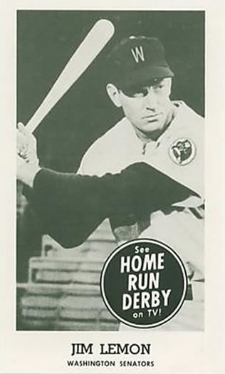 1959 Home Run Derby #NNO Jim Lemon Front