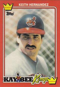 1990 Topps Kay-Bee Kings of Baseball #16 Keith Hernandez Front