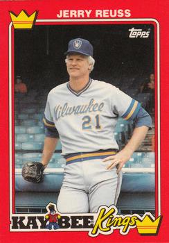 1990 Topps Kay-Bee Kings of Baseball #26 Jerry Reuss Front