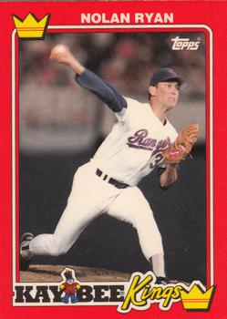 1990 Topps Kay-Bee Kings of Baseball #28 Nolan Ryan Front