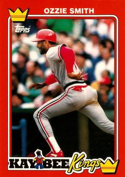 1990 Topps Kay-Bee Kings of Baseball #29 Ozzie Smith Front