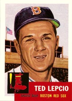 1991 Topps Archives 1953 #18 Ted Lepcio Front