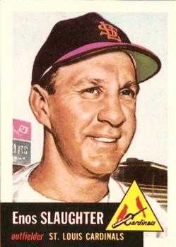 1991 Topps Archives 1953 #41 Enos Slaughter Front
