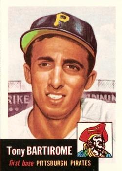 1991 Topps Archives 1953 #71 Tony Bartirome Front