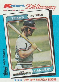 1982 Topps Kmart 20th Anniversary #25 Jeff Burroughs Front