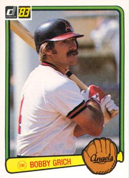 1983 Donruss #468 Bobby Grich Front