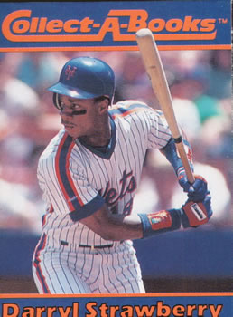 1990 Collect-A-Books #20 Darryl Strawberry Front