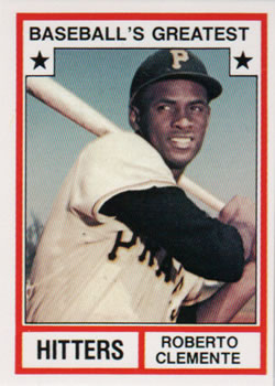 1987 TCMA 1982 Greatest Hitters #4 Roberto Clemente Front