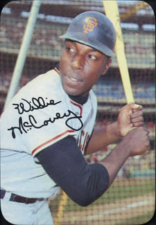 1969 Topps Super #66 Willie McCovey Front