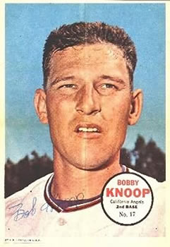 1967 Topps - Posters #17 Bobby Knoop Front