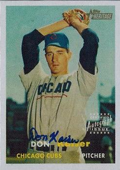 2006 Topps Heritage - Real One Autographs #ROA-DK Don Kaiser Front