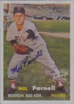 2006 Topps Heritage - Real One Autographs #ROA-MP Mel Parnell Front