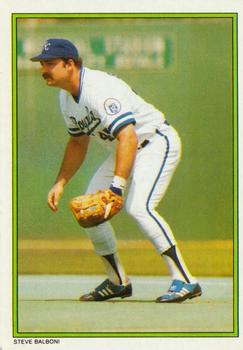 1986 Topps - 1986 All-Star Set Collector's Edition (Glossy Send-Ins) #6 Steve Balboni Front