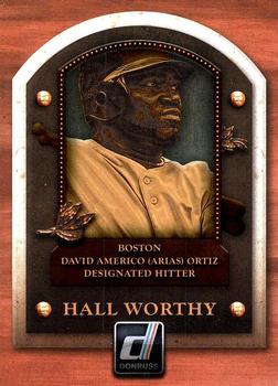 2014 Donruss - Hall Worthy #10 David Ortiz Front