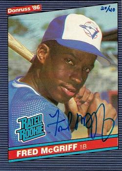 2014 Donruss - Recollection Collection Buyback Autographs #28 Fred McGriff Front