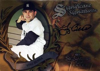 1997 Donruss Signature Series - Significant Signatures #NNO Yogi Berra Front
