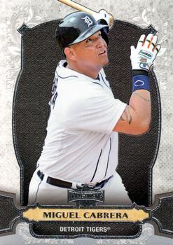 2014 Topps Triple Threads #30 Miguel Cabrera Front