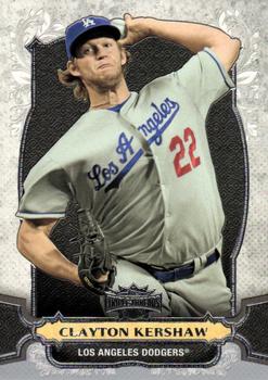 2014 Topps Triple Threads #84 Clayton Kershaw Front