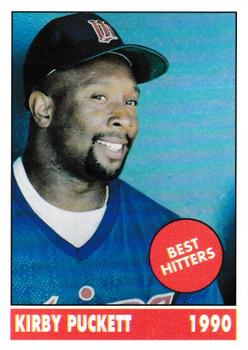 1990 The Shanks Collection (unlicensed) #33 Kirby Puckett Front
