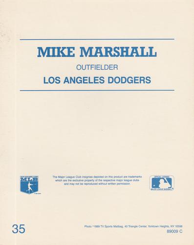 1989 TV Sports Mailbag #35 Mike Marshall Back