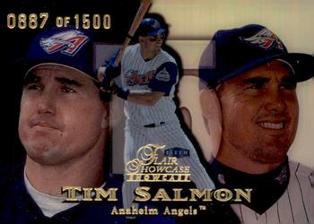 1999 Flair Showcase - Flair Showcase Row 1 (Showcase) #24 Tim Salmon Front