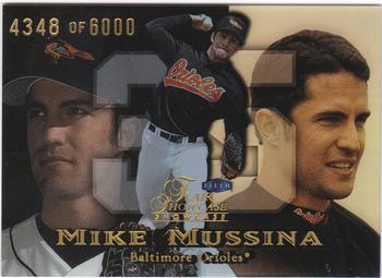 1999 Flair Showcase - Flair Showcase Row 1 (Showcase) #108 Mike Mussina Front