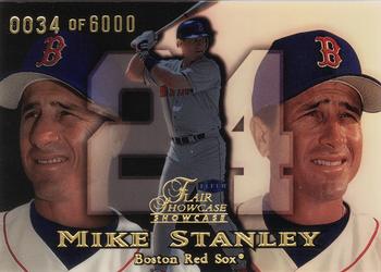 1999 Flair Showcase - Flair Showcase Row 1 (Showcase) #144 Mike Stanley Front
