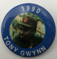 1990 MLBPA Baseball Buttons #NNO Tony Gwynn Front
