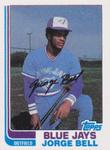 1990 Topps Doubleheaders #NNO George Bell Back