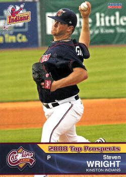2008 Choice Carolina League Top Prospects #29 Steven Wright Front