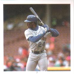 1991 Baseball's Best Hit Men Stickers #7 Ken Griffey Jr. Front