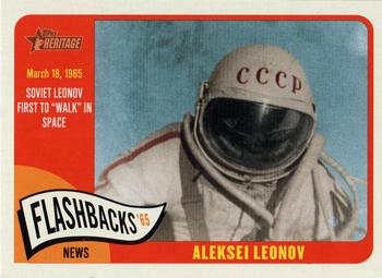 2014 Topps Heritage - News Flashbacks #NF-AL Aleksei Leonov Front