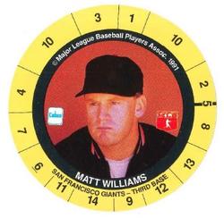 1991 Cadaco Discs #NNO Matt Williams Front