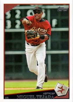 2009 Topps Houston Astros #HOU7 Miguel Tejada Front