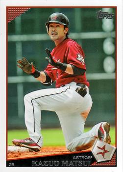 2009 Topps Houston Astros #HOU9 Kazuo Matsui Front