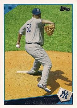 2009 Topps New York Yankees #NYY1 CC Sabathia Front