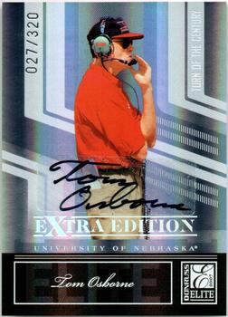 2007 Donruss Elite Extra Edition - Signature Turn of the Century #75 Tom Osborne Front