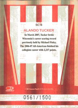 2007 Donruss Elite Extra Edition - School Colors #SC-8 Alando Tucker Back