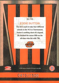 2007 Donruss Elite Extra Edition - School Colors #SC-10 Eddie Sutton Back