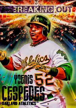 2014 Topps Opening Day - Breaking Out #BO-6 Yoenis Cespedes Front