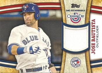 2014 Topps Opening Day - Relics #ODR-JB Jose Bautista Front
